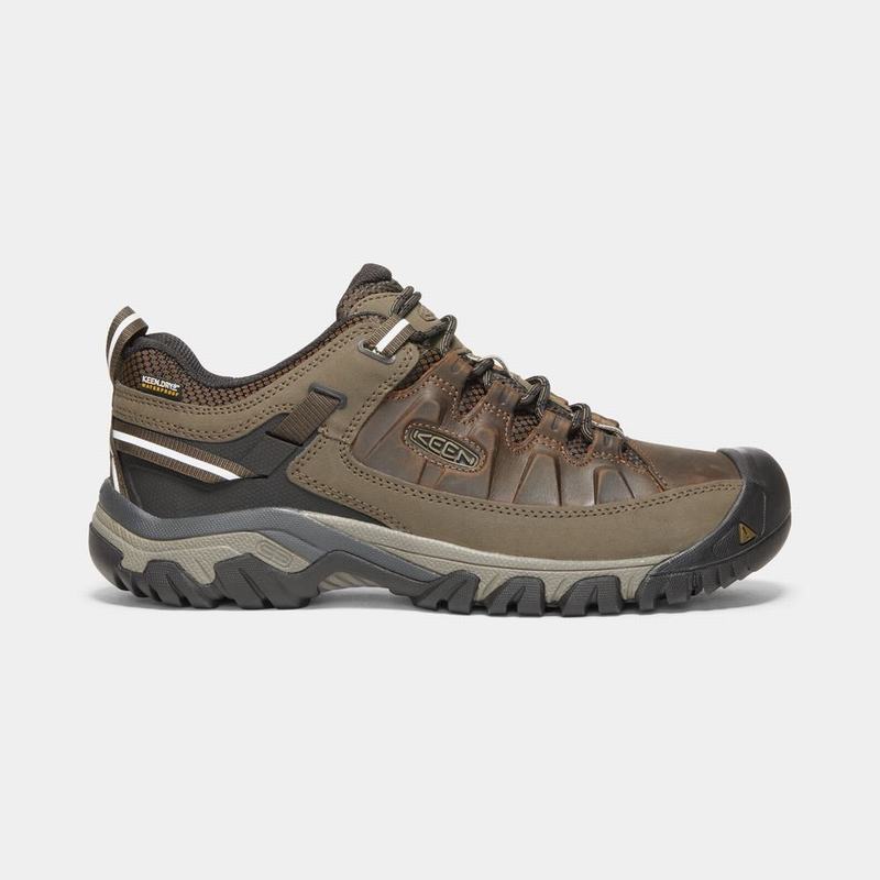 Keen Targhee III Waterproof - Erkek Trekking Ayakkabısı - Kahverengi/Haki - Türkiye (180259FMT)